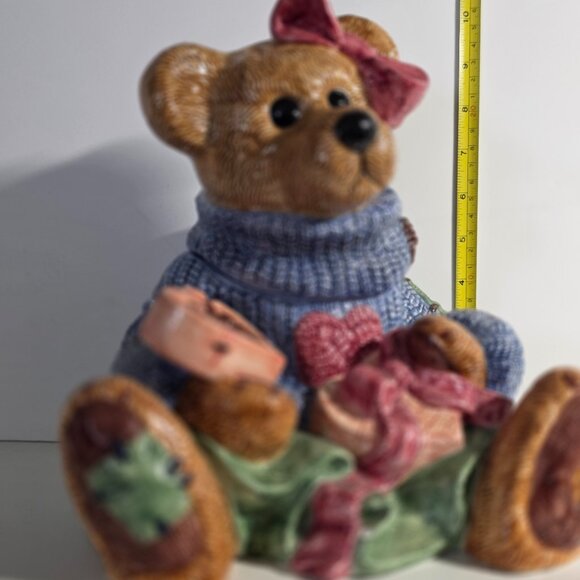Vintage Boyds Bears Bearware "Bailey's Low Fat" Cookie Jar 390001 UEC! - Picture 1 of 8